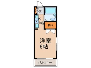 サンライズ新在家の物件間取画像